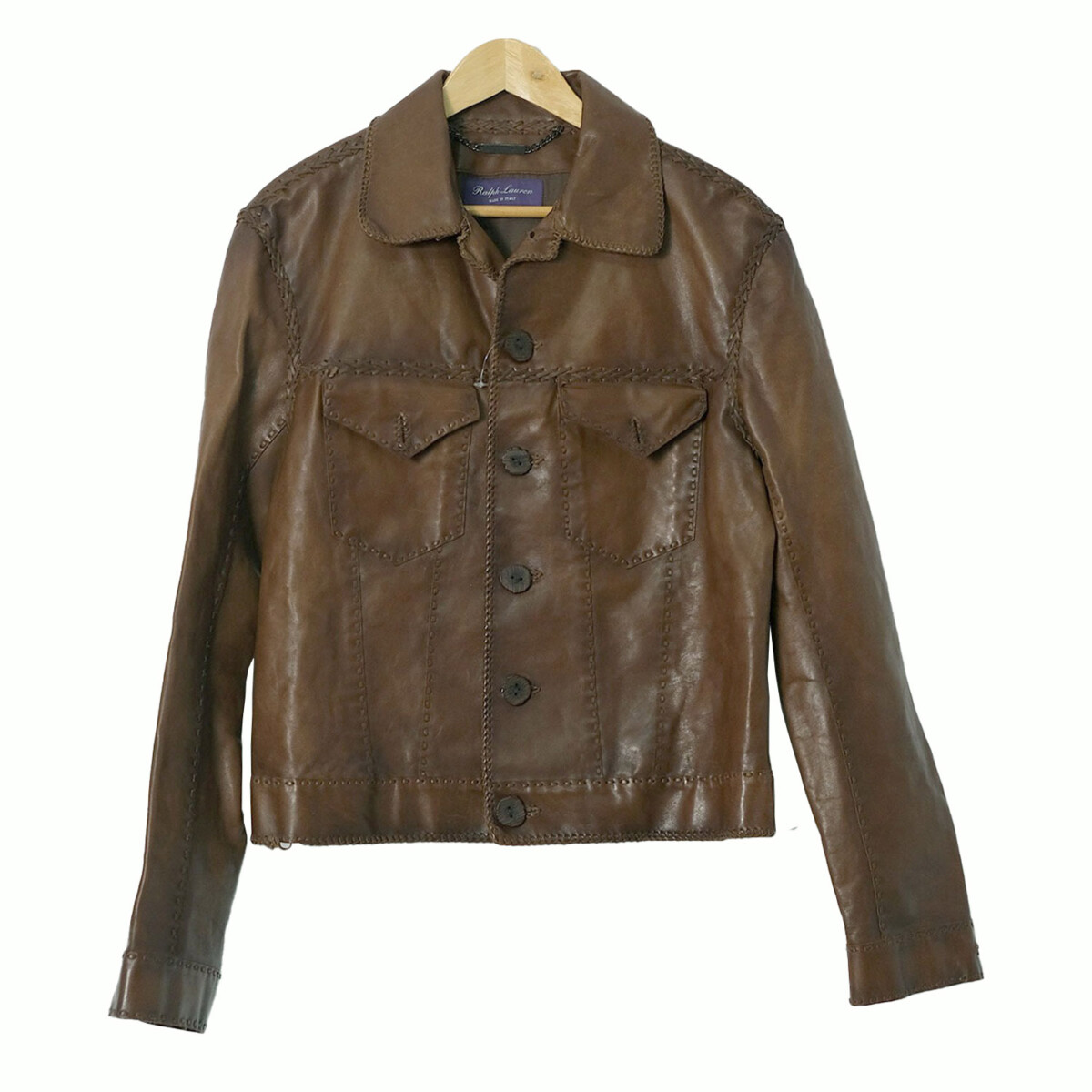 Ralph lauren leather jacket 3XB - clothing & accessories - by