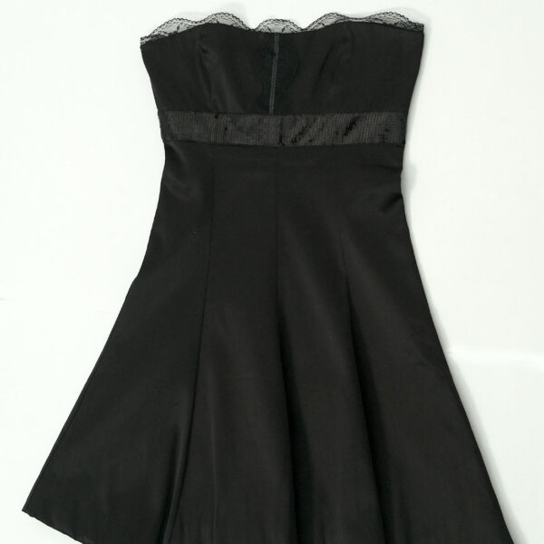 WOMEN'S EVENING STRAPLESS DRESS