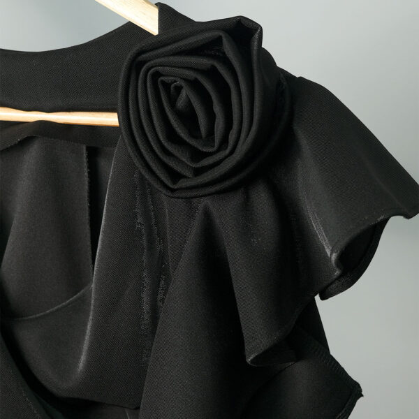 ΙTALIAN WOMEN'S BLACK DRESS