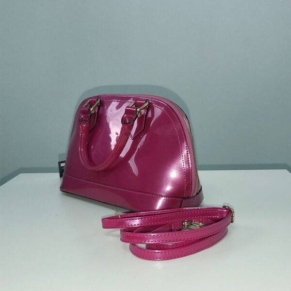SMALL FUCHSIA HAND BAG